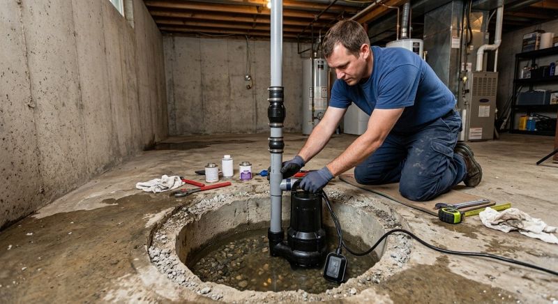 Sump Pump Plumbing in Tuscaloosa, AL